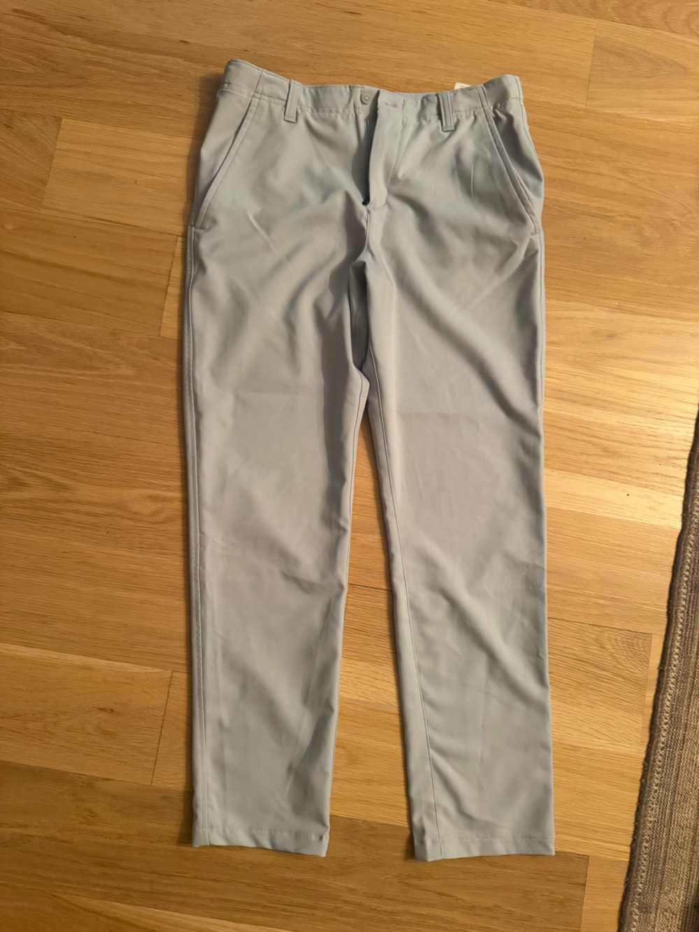 Men's Light Gray Athletic Jogger Pants size YL